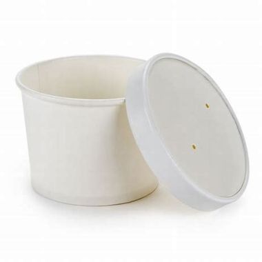 12oz Paper Soup Cup With Lid